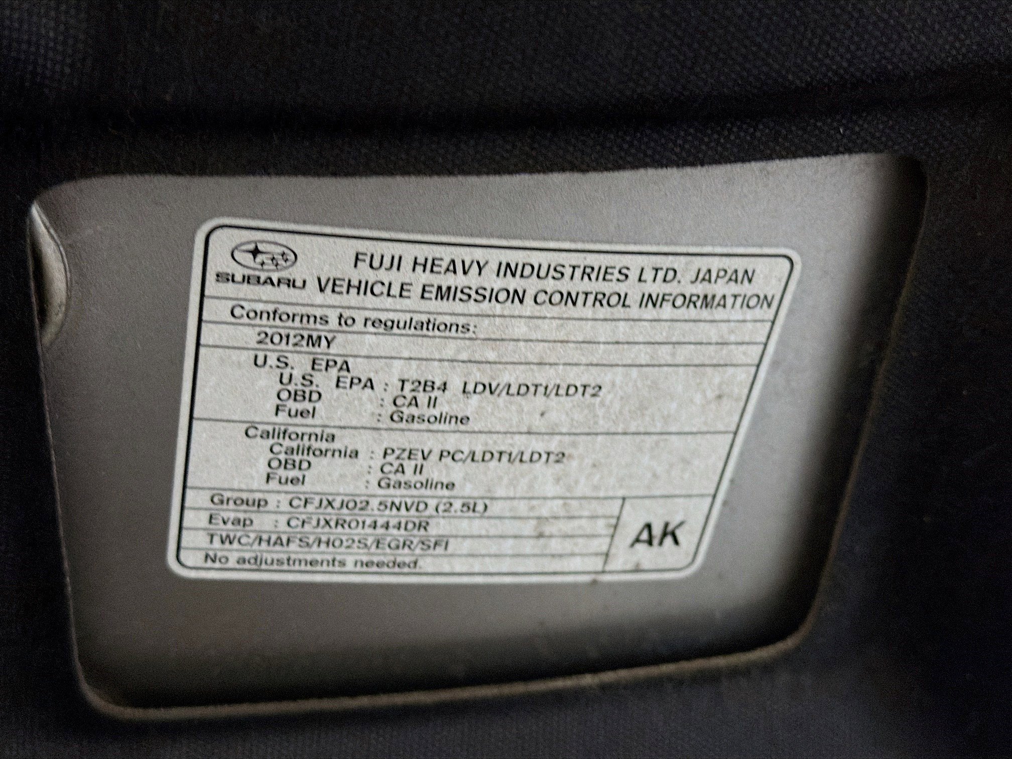 Used 2012 Subaru Outback 2.5i Premium w/ Popular Pkg 1B image 16