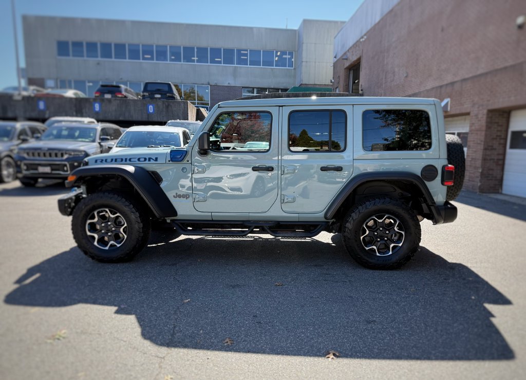 Used 2023 Jeep Wrangler Unlimited Rubicon 4xe w/ Steel Bumper Group AWD/4WD image 14