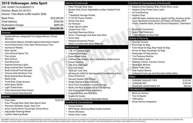 Used 2018 Volkswagen Jetta Sport image 37