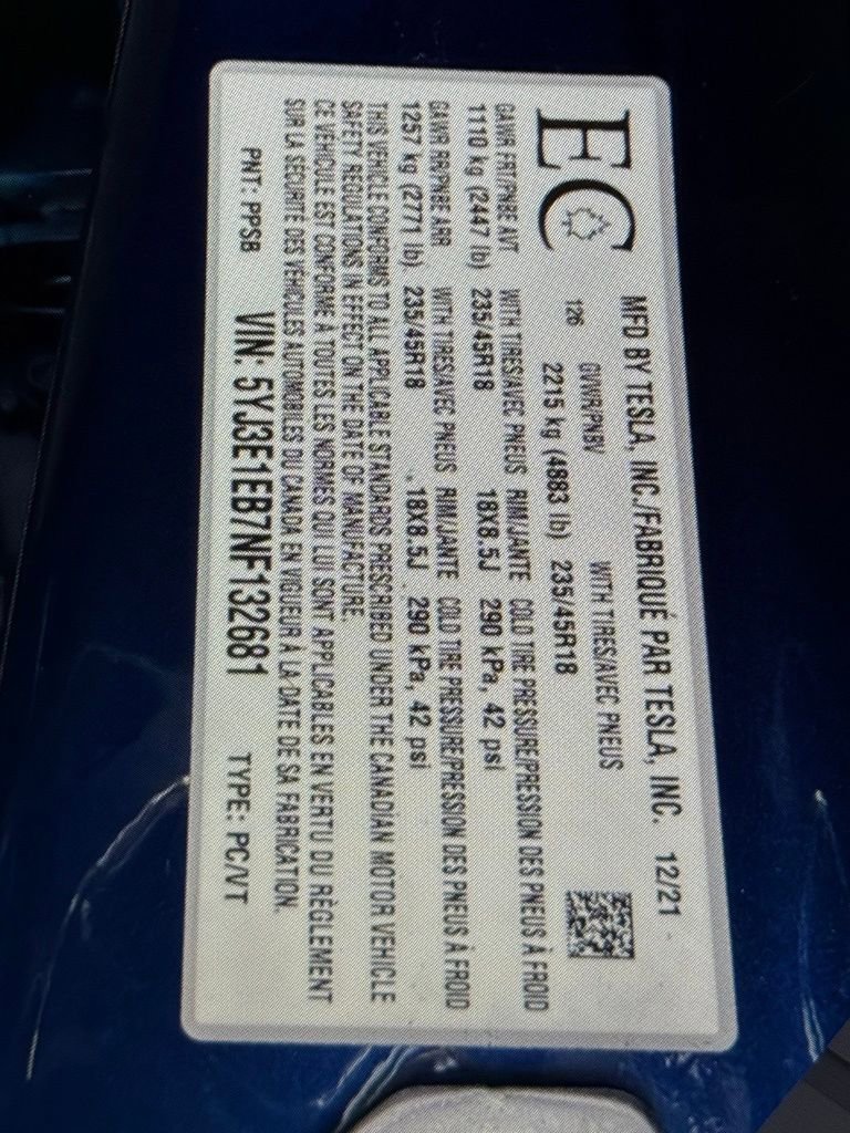 Used 2022 Tesla Model 3 Long Range image 37