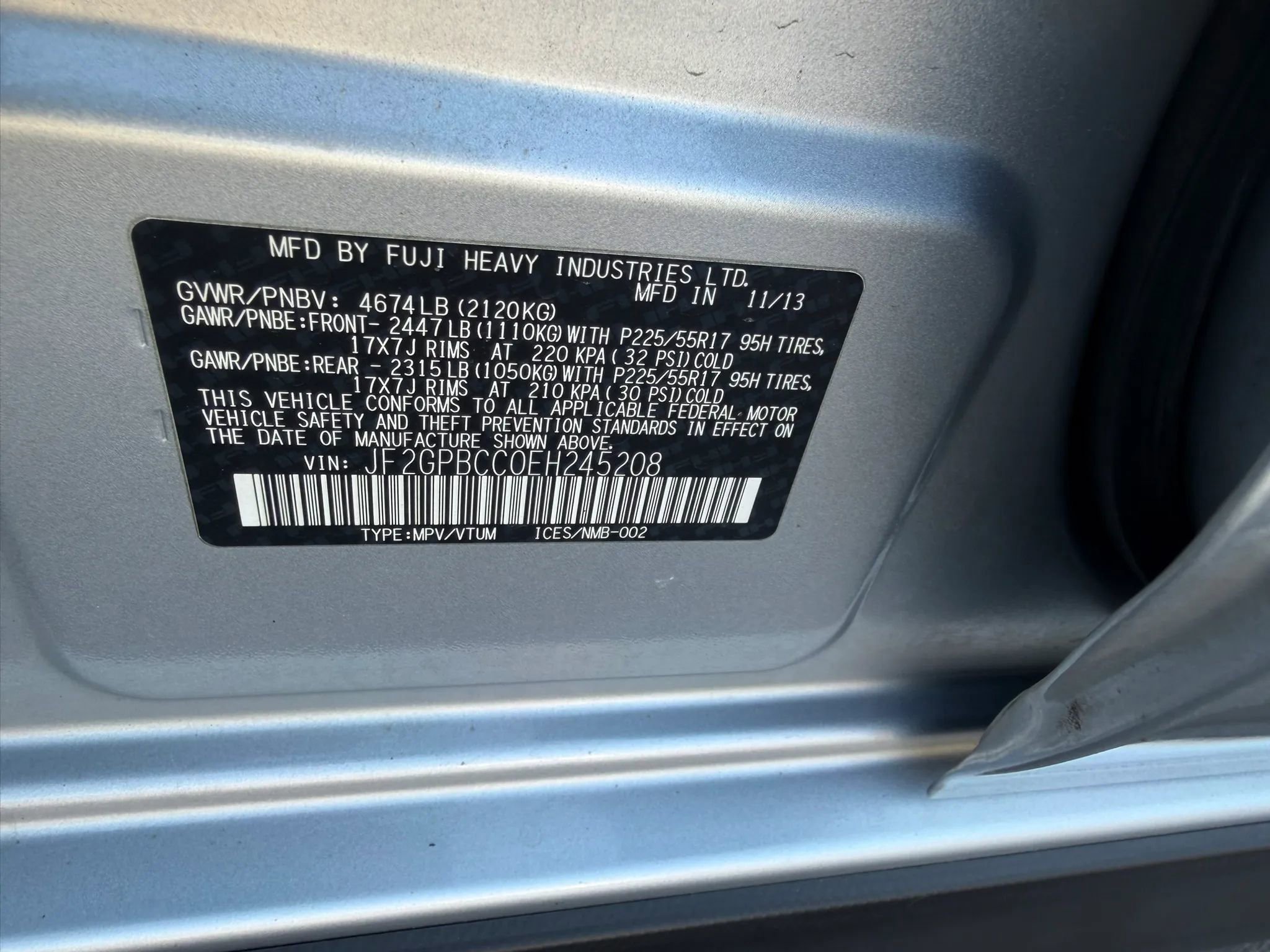 Used 2014 Subaru Crosstrek 2.0i Premium w/ Popular Package #2 image 37