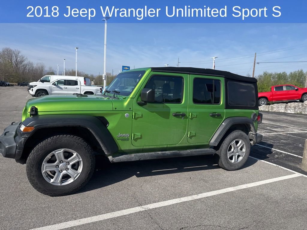 Used 2018 Jeep Wrangler Unlimited Sport S image 2