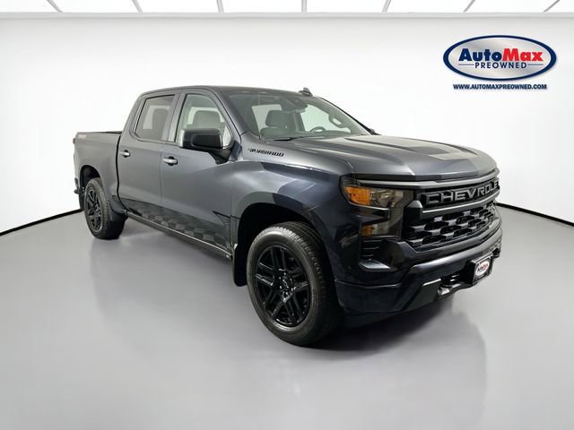 Used 2023 Chevrolet Silverado 1500 Custom w/ LPO, Dark Essentials Package image 1