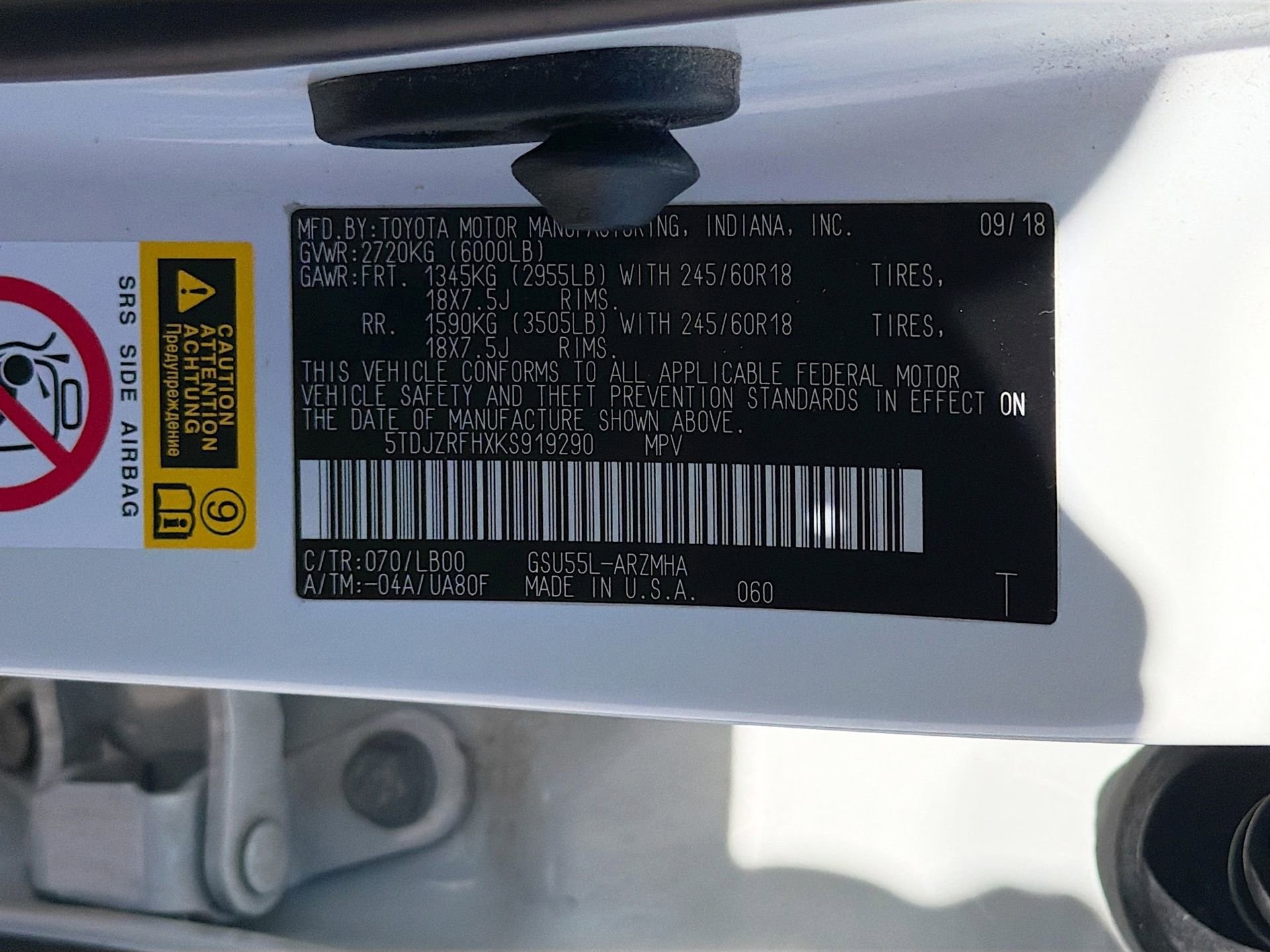 Used 2019 Toyota Highlander XLE image 46