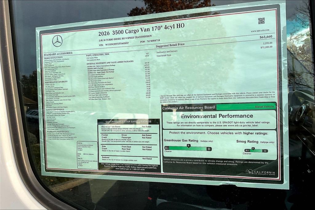 New 2026 Mercedes-Benz Sprinter 3500 image 11