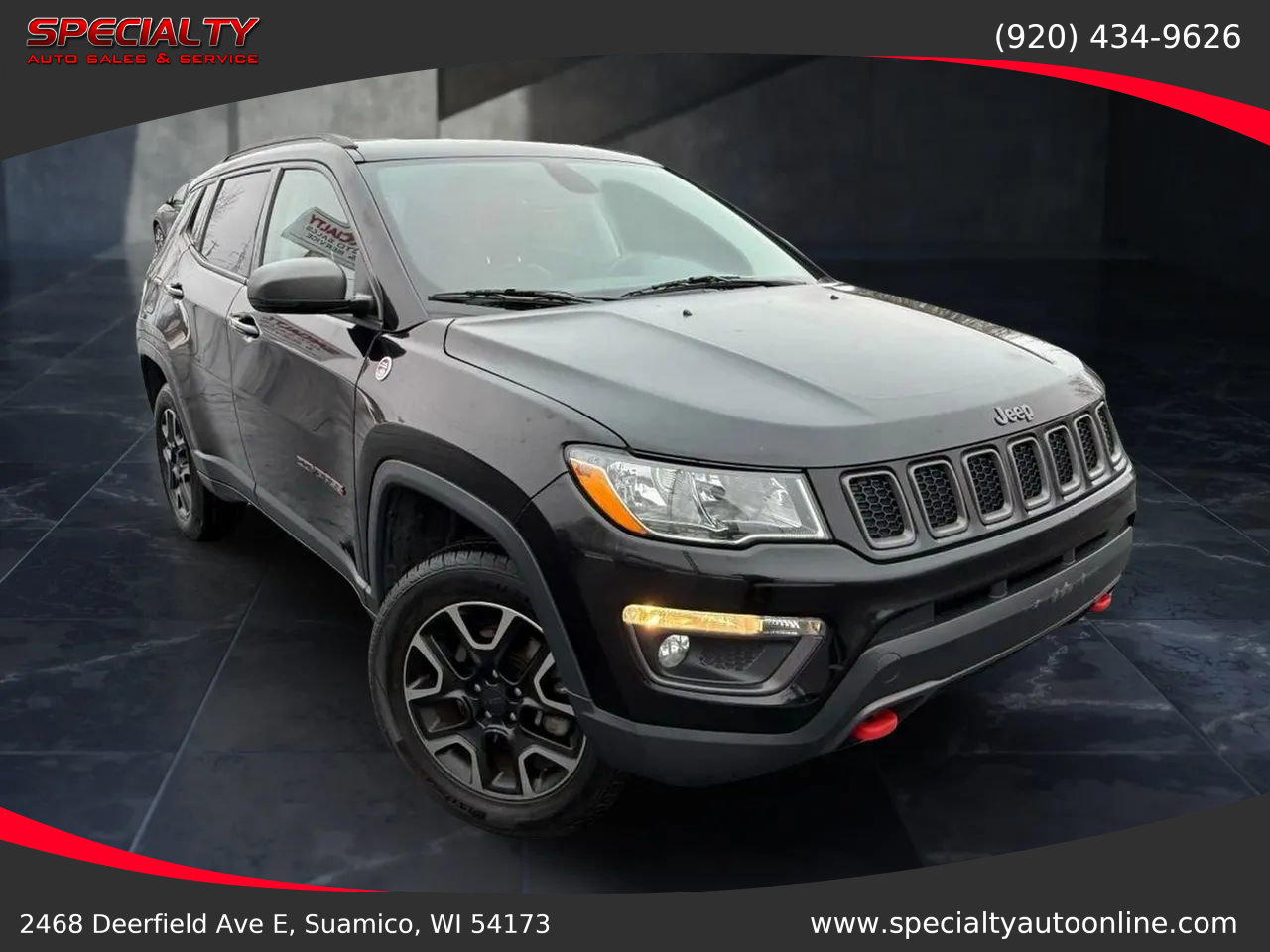 Used 2019 Jeep Compass Trailhawk w/ Cold Weather Group image 2