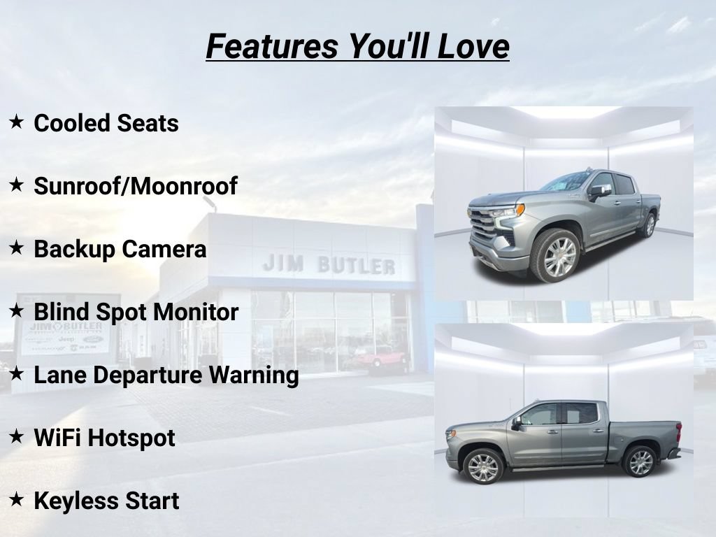 Used 2024 Chevrolet Silverado 1500 High Country AWD/4WD image 16
