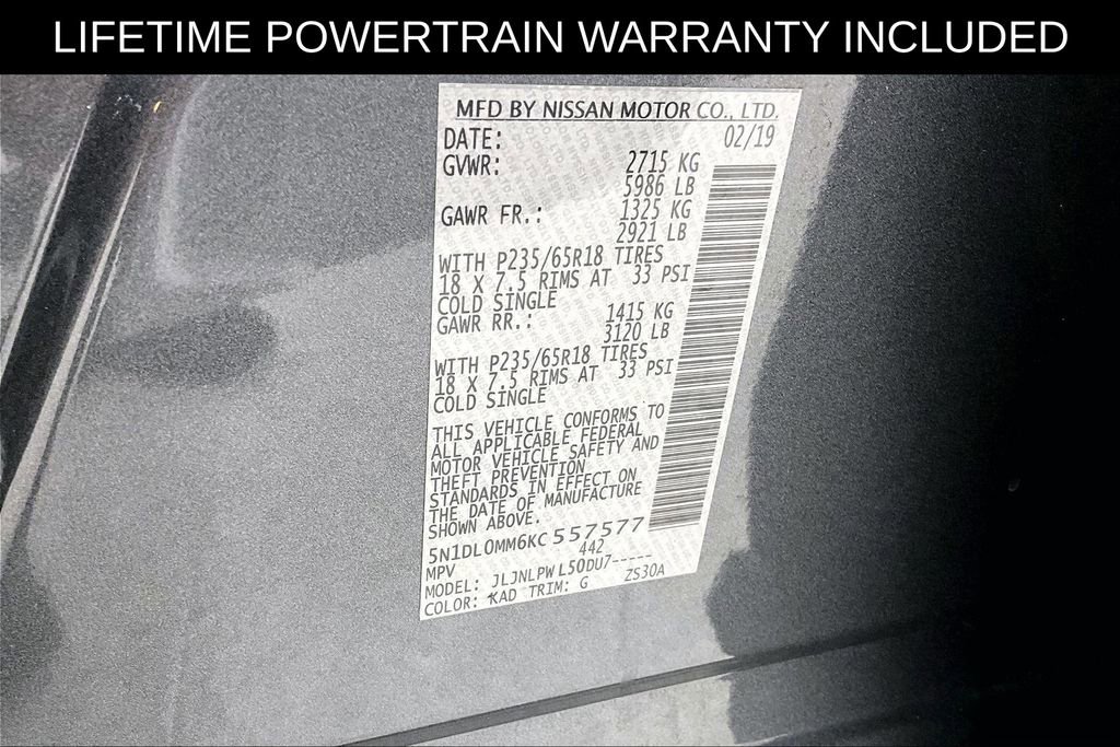 Certified 2019 INFINITI QX60 Pure image 45