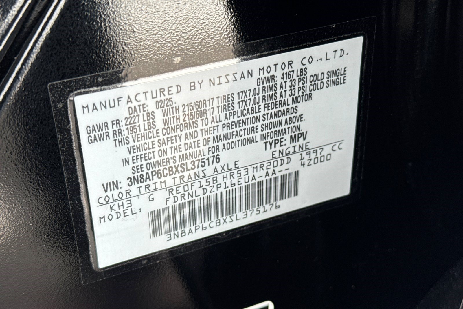 Used 2025 Nissan Kicks SV AWD/4WD image 25