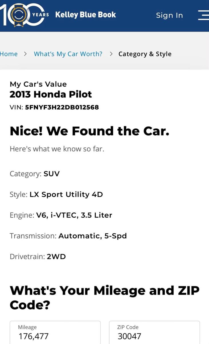 Used 2013 Honda Pilot LX image 3