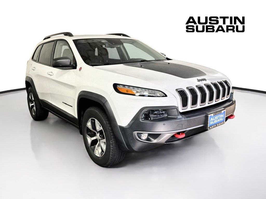 Used 2018 Jeep Cherokee Trailhawk w/ Quick Order Package 27L AWD/4WD image 1