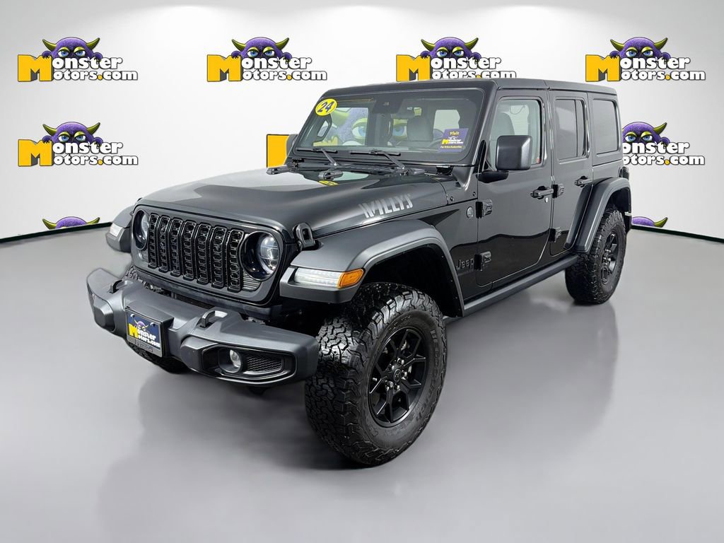 Used 2024 Jeep Wrangler Willys video 1