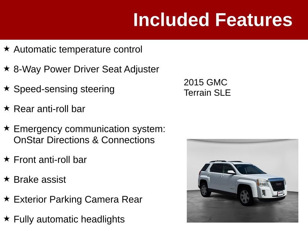 Used 2015 GMC Terrain SLE AWD/4WD image 4