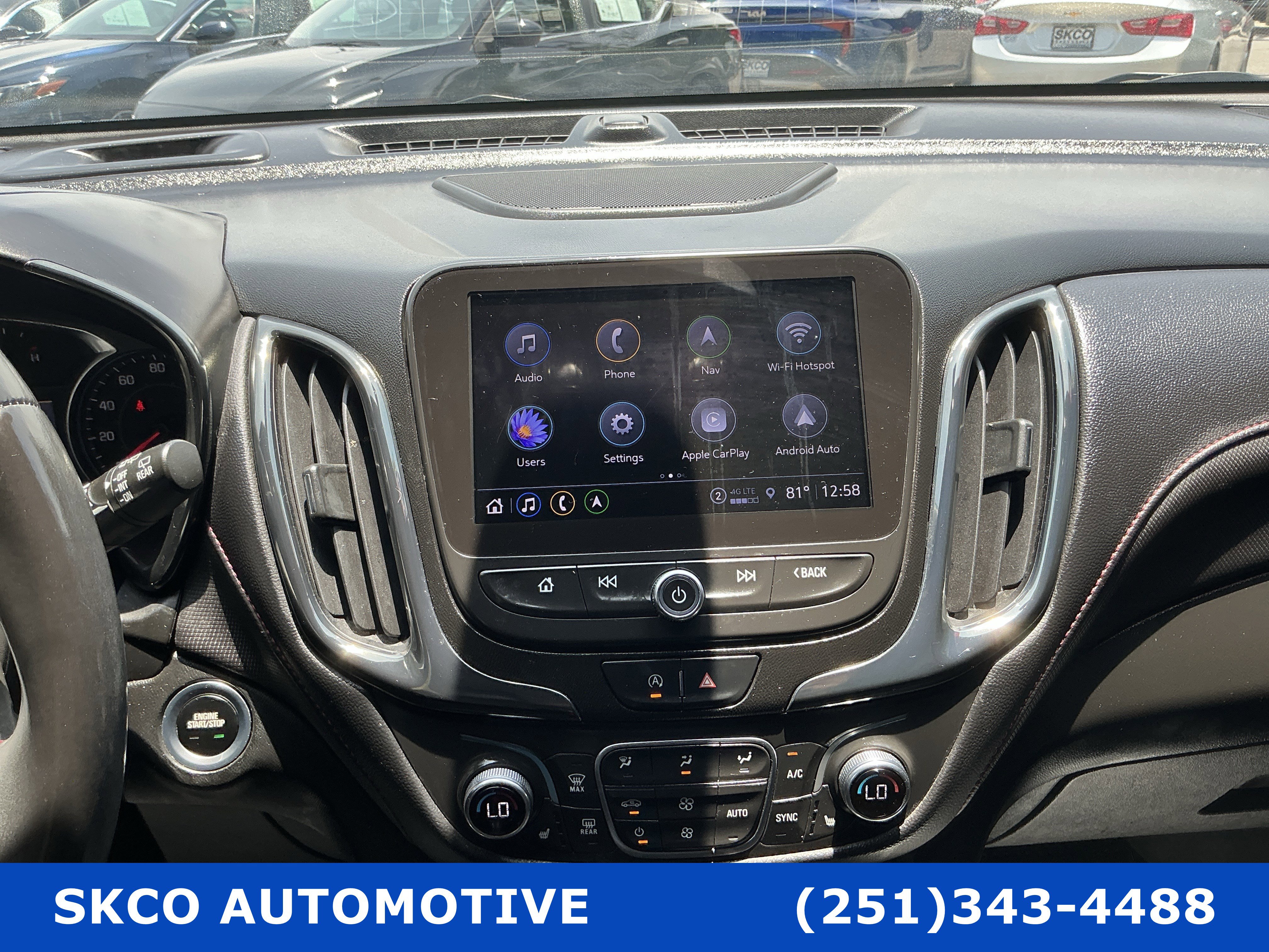 Used 2022 Chevrolet Equinox RS w/ RS Leather Package FWD image 16