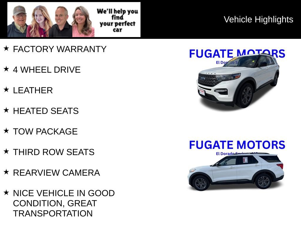 Used 2023 Ford Explorer XLT w/ Equipment Group 202A image 8