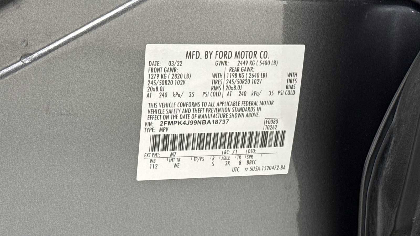 Used 2022 Ford Edge ST-Line image 11