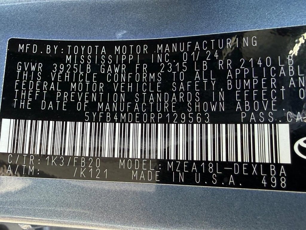 Used 2024 Toyota Corolla LE FWD image 29