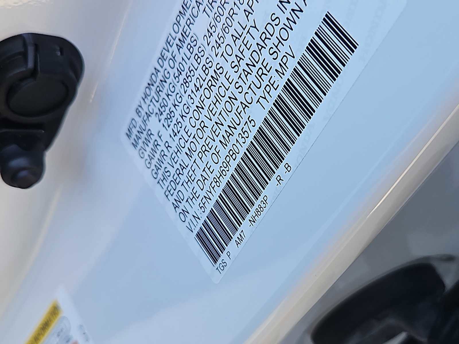 Certified 2023 Honda Passport TrailSport image 14