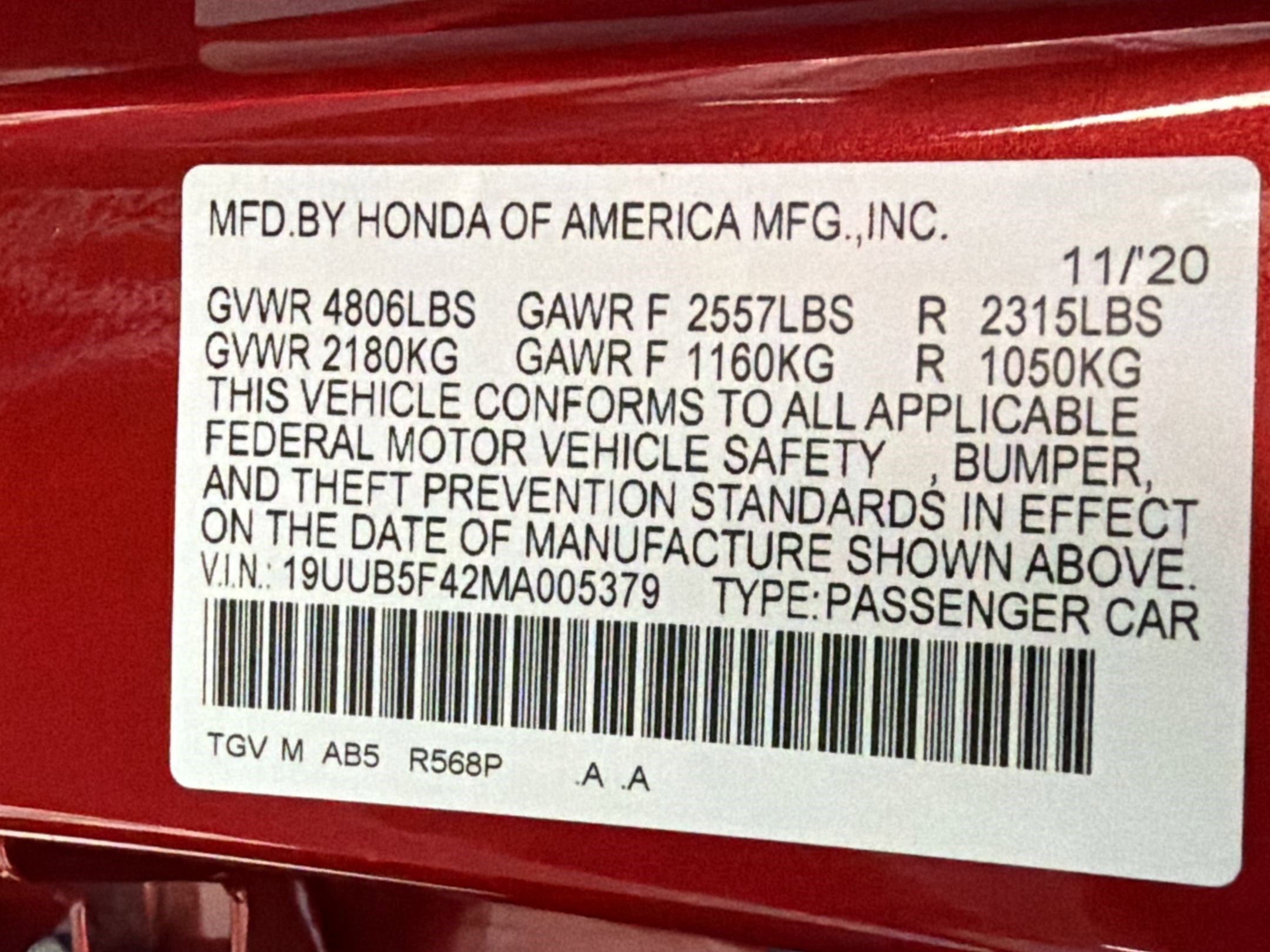 Used 2021 Acura TLX w/ Technology Package image 19