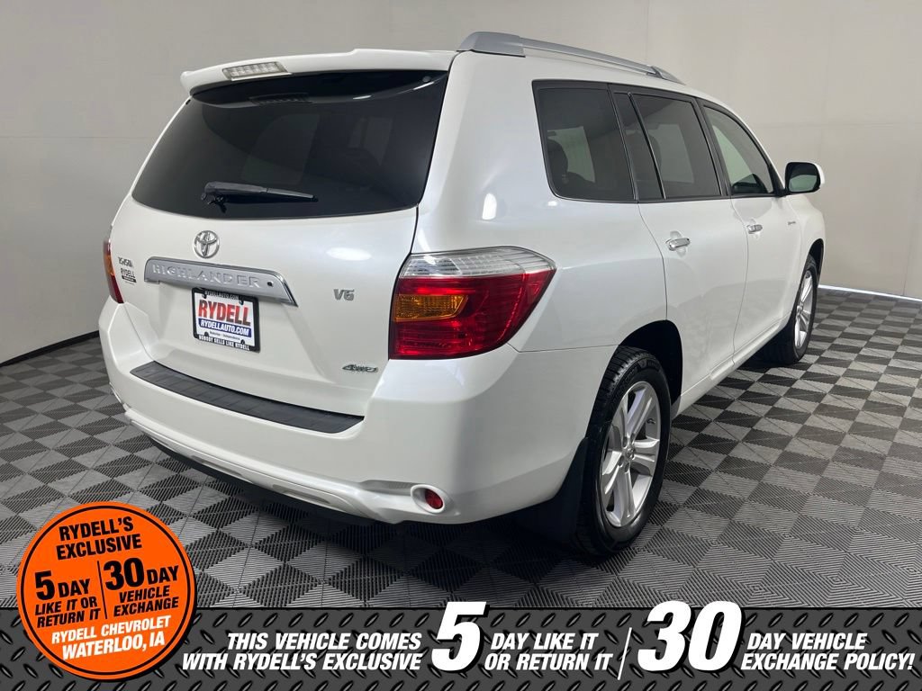 Used 2009 Toyota Highlander Limited w/ Extra Value Pkg 7 AWD/4WD image 5