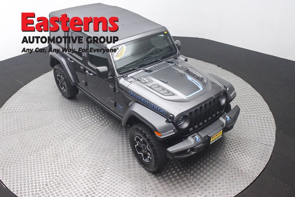 Used 2023 Jeep Wrangler Unlimited Rubicon 4xe w/ Cold Weather Group AWD/4WD image 3