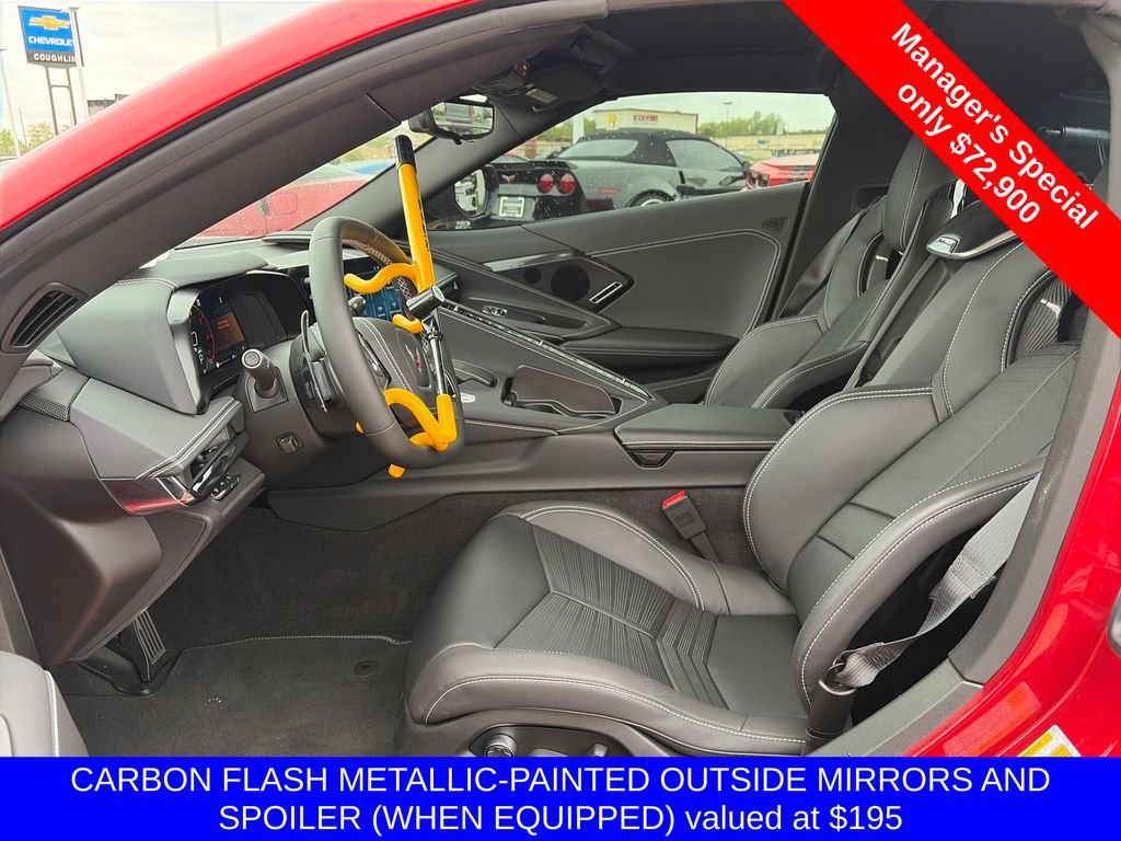 Used 2025 Chevrolet Corvette Stingray Preferred Cpe w/ Stealth Interior Trim Package RWD image 11