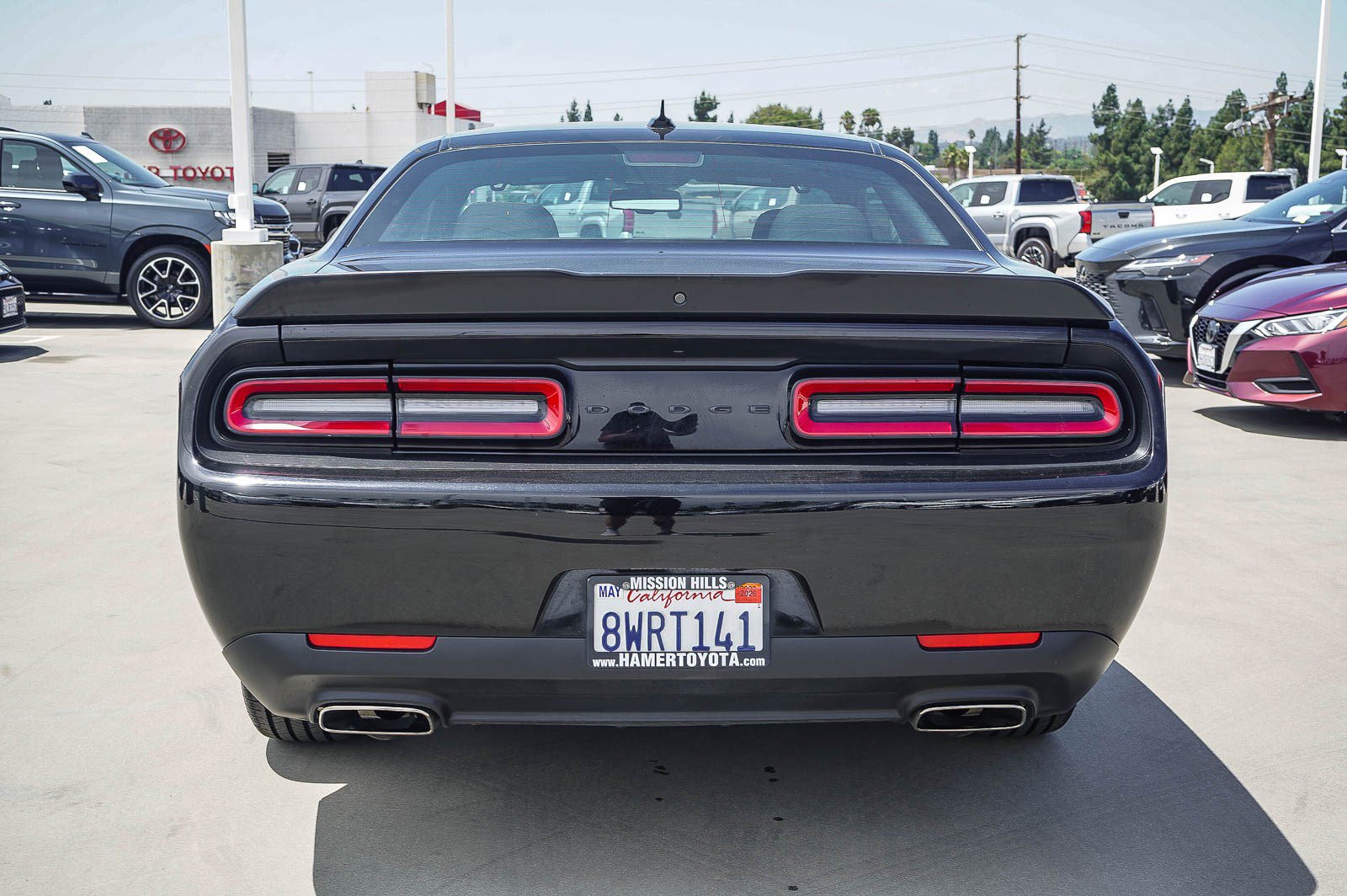 Used 2021 Dodge Challenger SXT w/ Blacktop Package RWD image 6