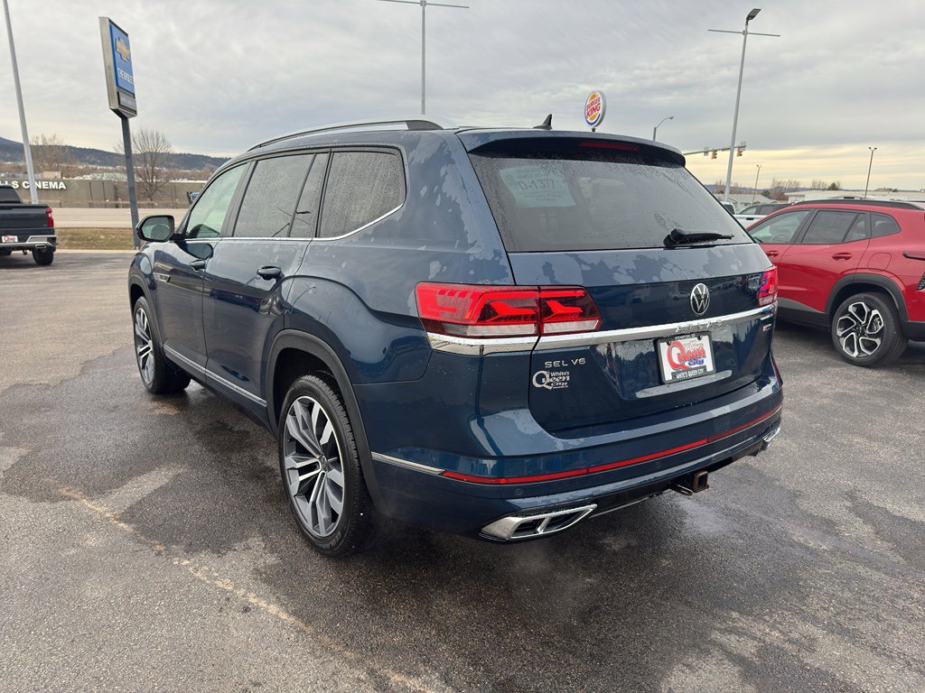 Used 2021 Volkswagen Atlas SEL R-Line image 3