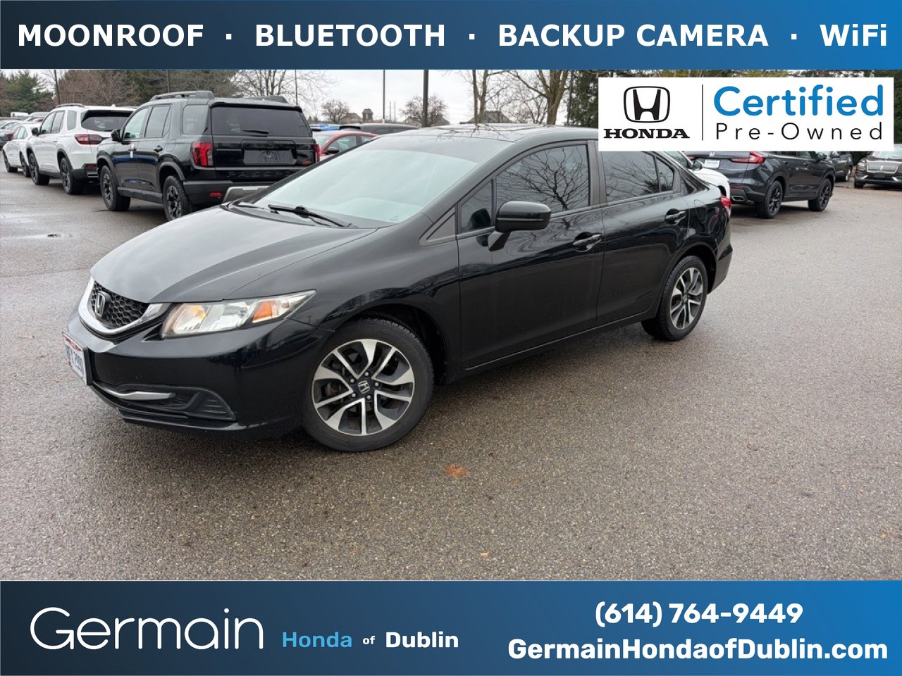 Used 2015 Honda Civic EX image 1