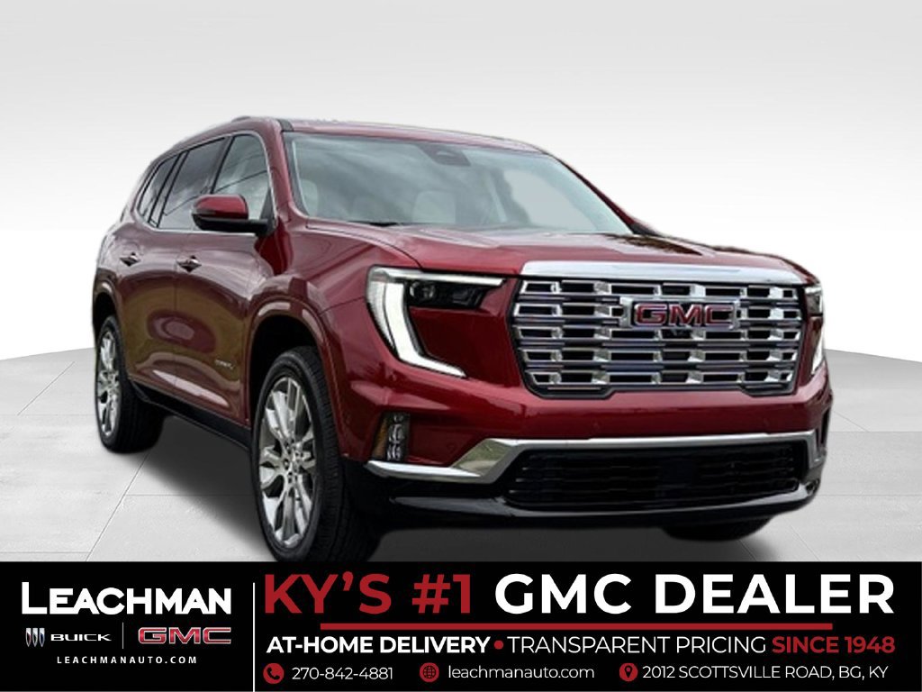 New 2027 GMC Acadia Denali w/ LPO, Floor Liner Package