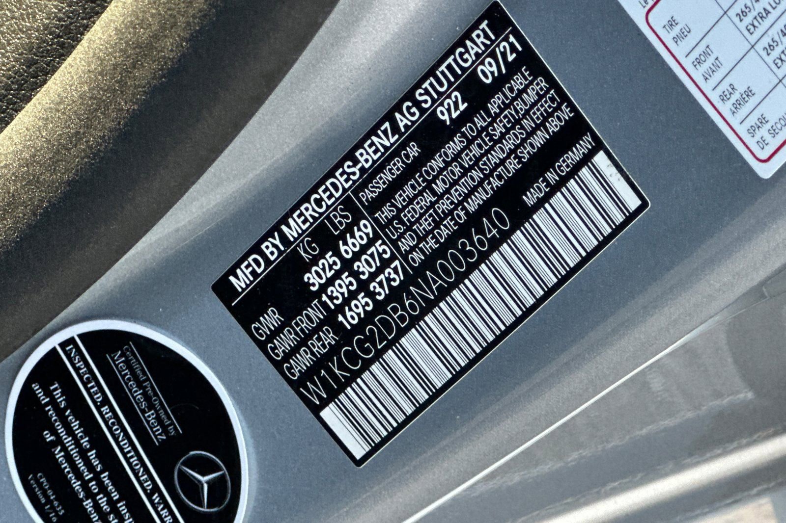 Certified 2022 Mercedes-Benz EQS 450+ 450 image 35