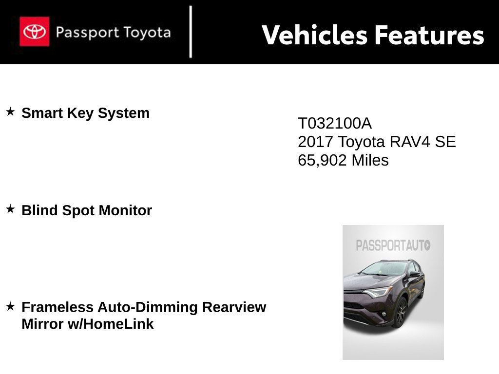 Used 2017 Toyota RAV4 SE w/ Power Extra Value Package AWD/4WD image 9