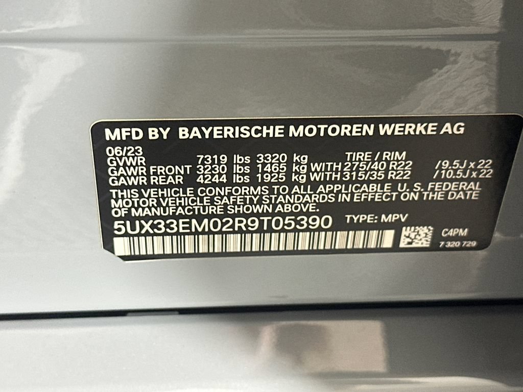 Used 2024 BMW X7 M60i w/ Executive Package AWD/4WD image 33