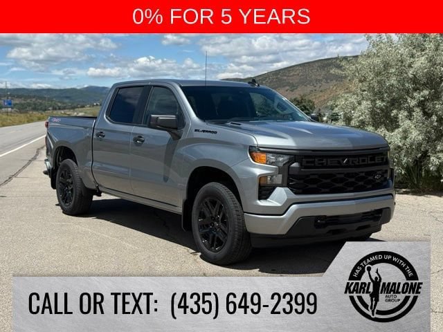 New 2026 Chevrolet Silverado 1500 Custom w/ LPO, Dark Essentials Package AWD/4WD image 8