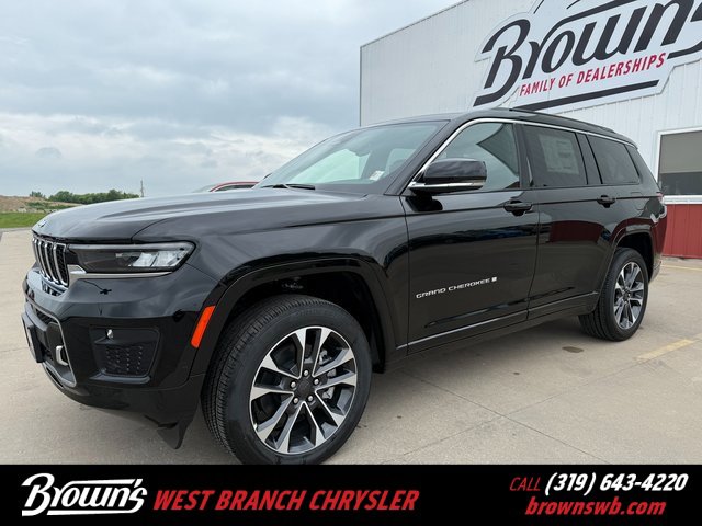 New 2025 Jeep Grand Cherokee L Overland w/ Rear Seat Video Group I