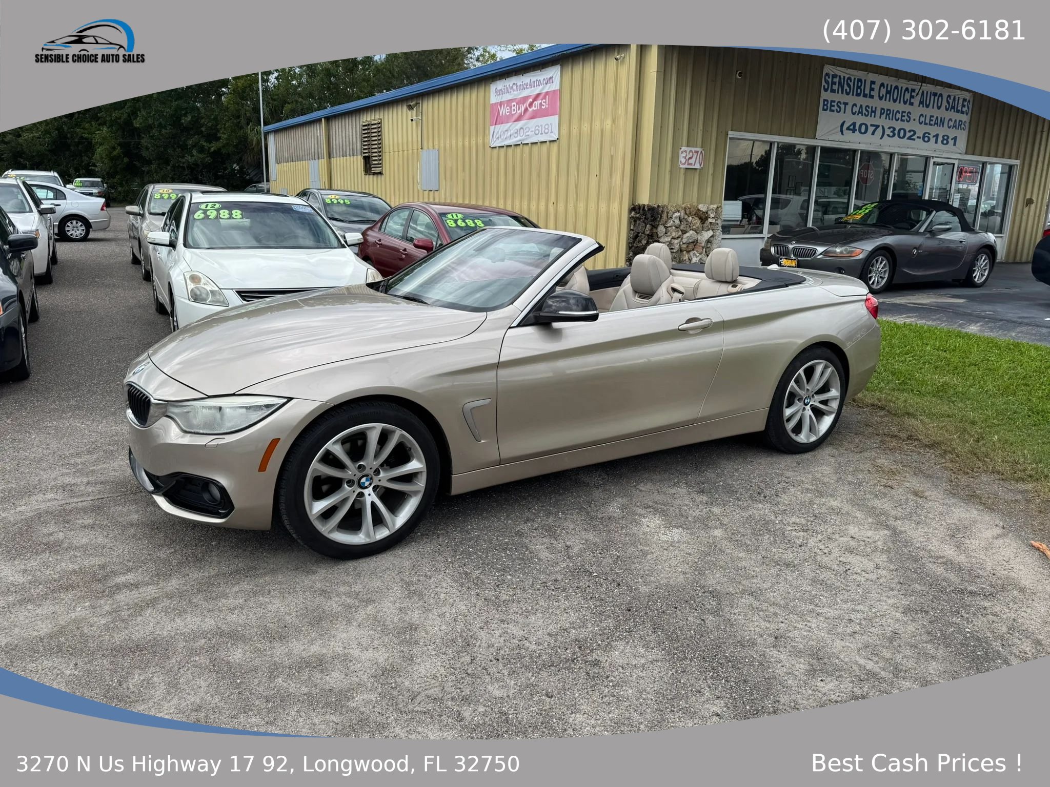 Used 2014 BMW 428i xDrive Convertible