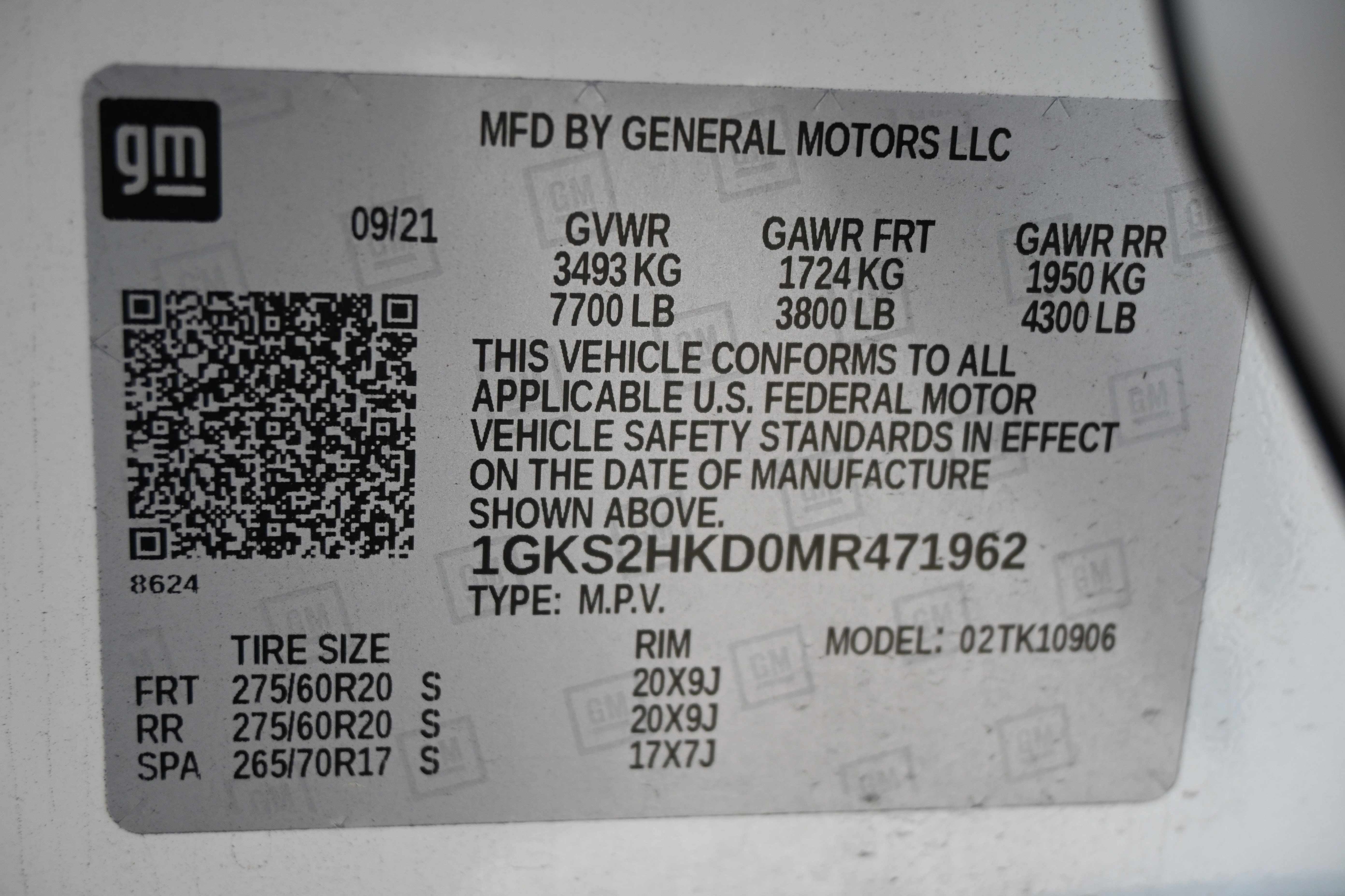 Used 2021 GMC Yukon XL AT4 w/ Rear Media and Nav Package AWD/4WD image 36