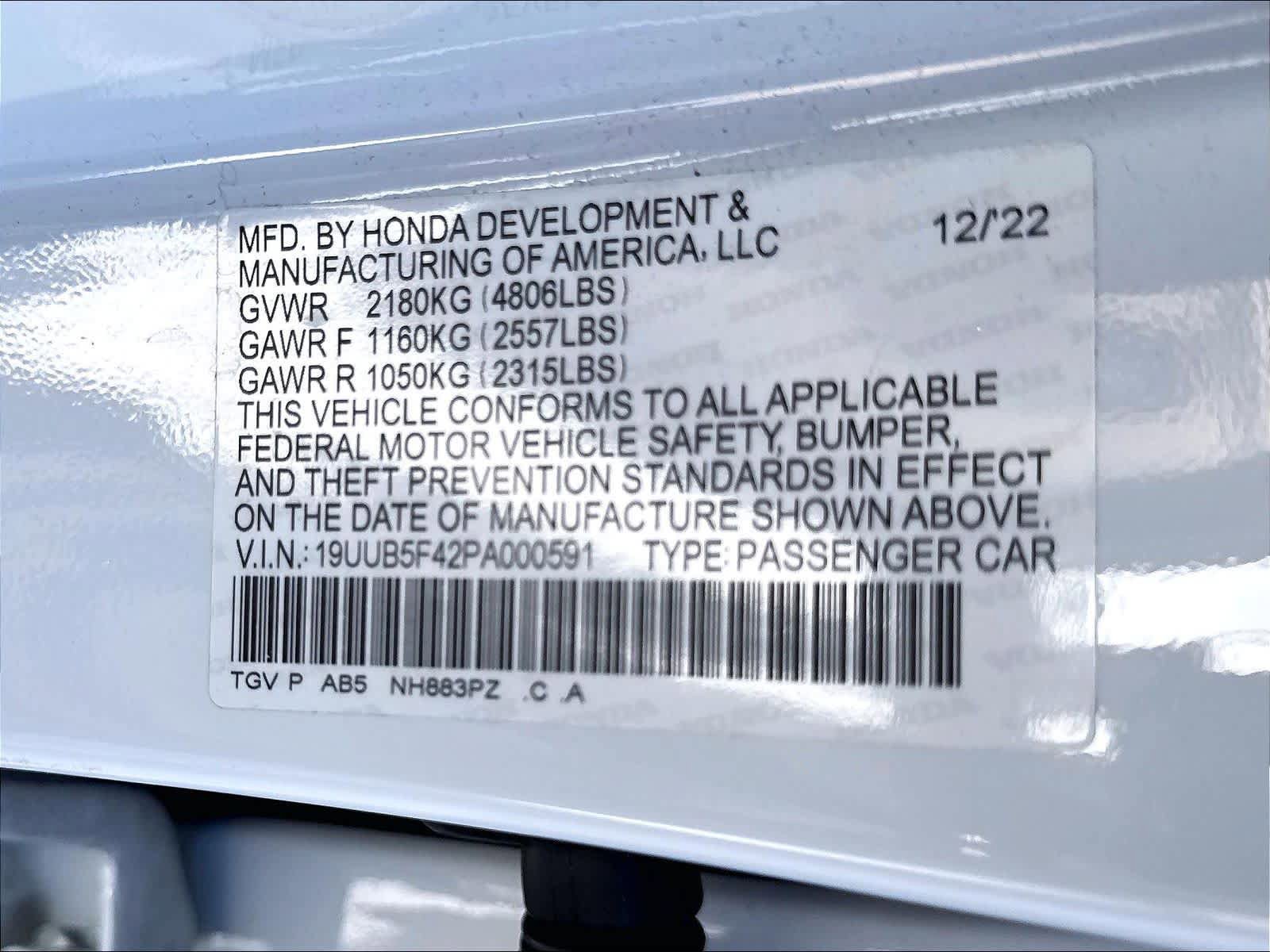 Used 2023 Acura TLX w/ Technology Package FWD image 19