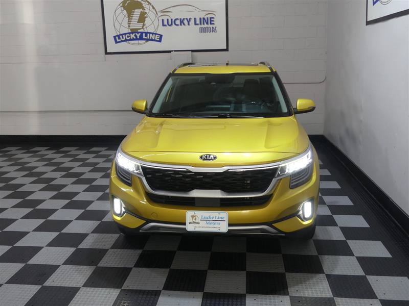 Used 2021 Kia Seltos SX w/ SX Sunroof Package AWD/4WD image 3