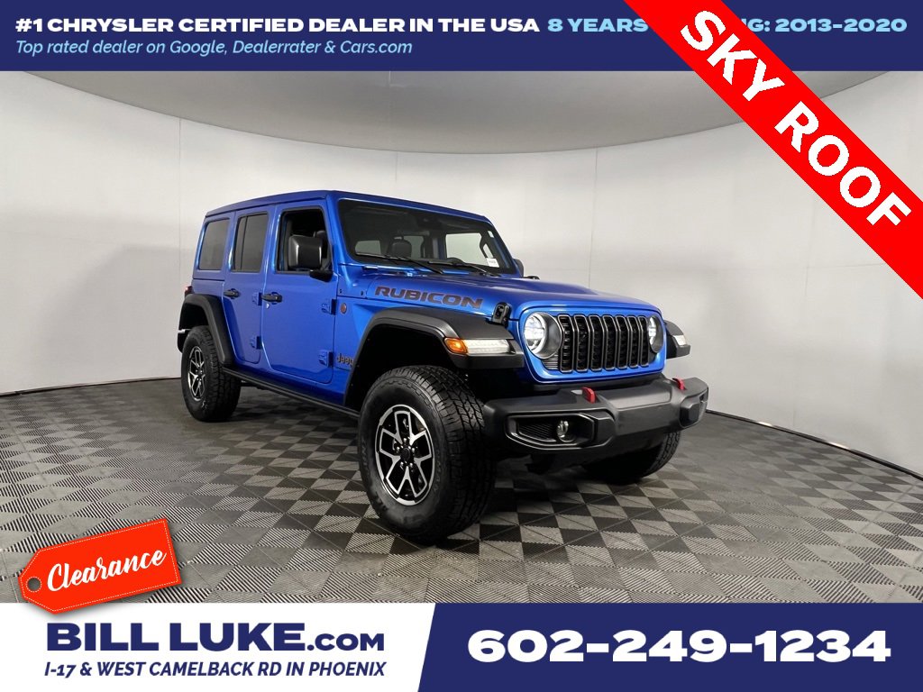 Certified 2024 Jeep Wrangler Unlimited Rubicon w/ Convenience Group