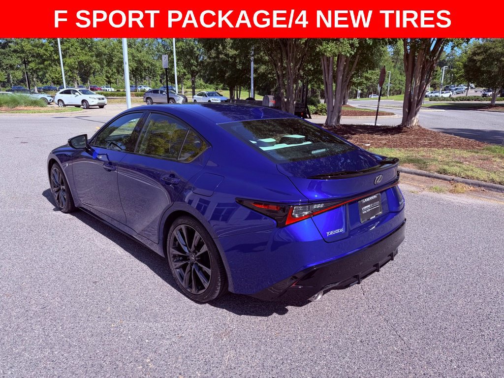 Certified 2025 Lexus IS 350 F Sport w/ Navigation Package RWD image 5