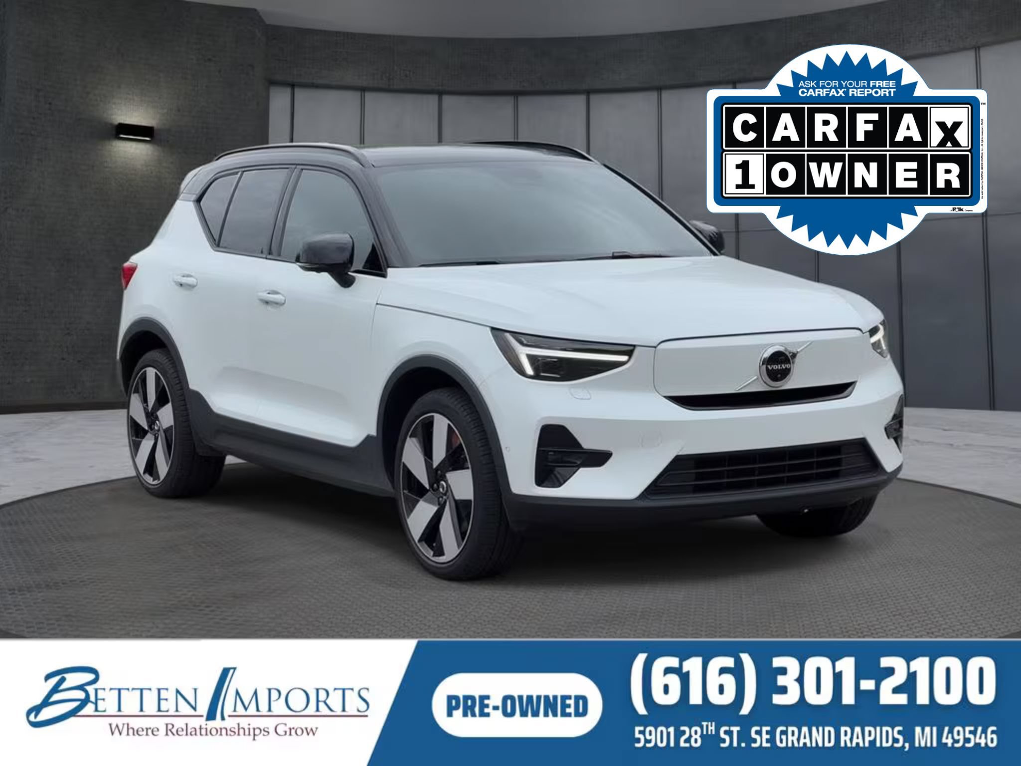 Used 2023 Volvo XC40 Recharge Ultimate AWD/4WD image 1