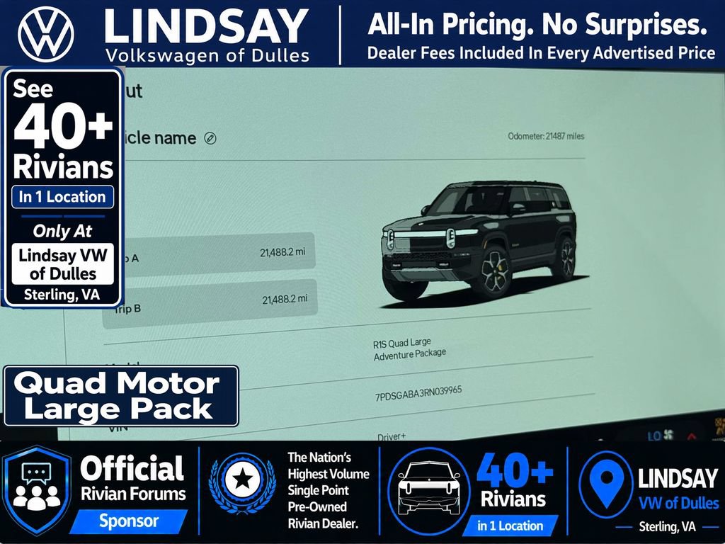 Used 2024 Rivian R1S Adventure AWD/4WD image 23