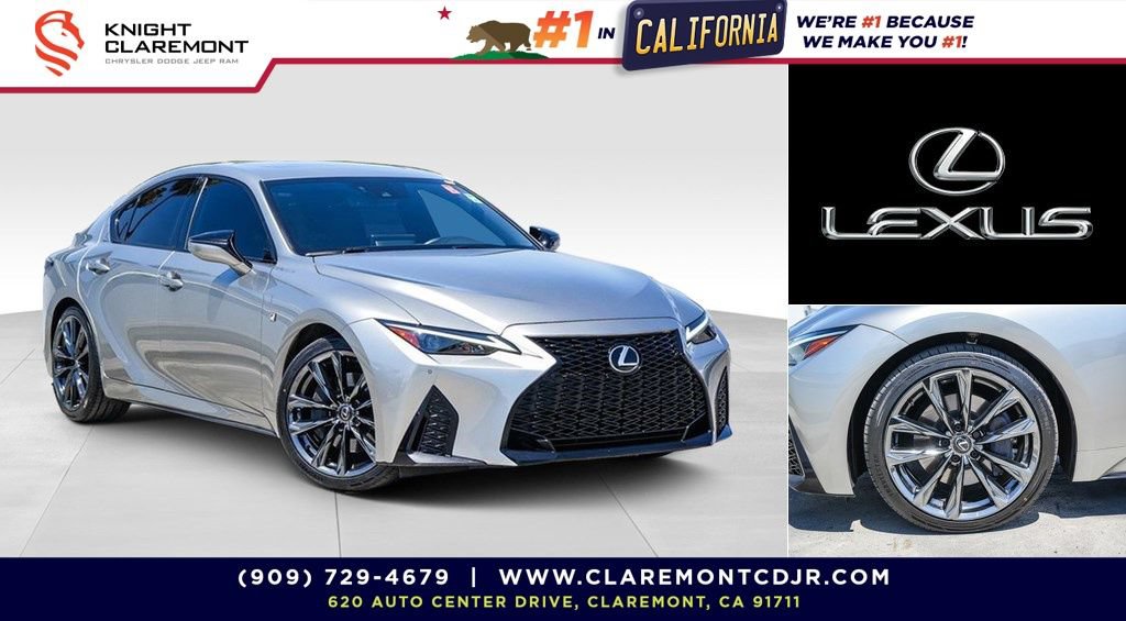 Used 2023 Lexus IS 350 F Sport w/ Accessory Package 2 RWD 360° Tour