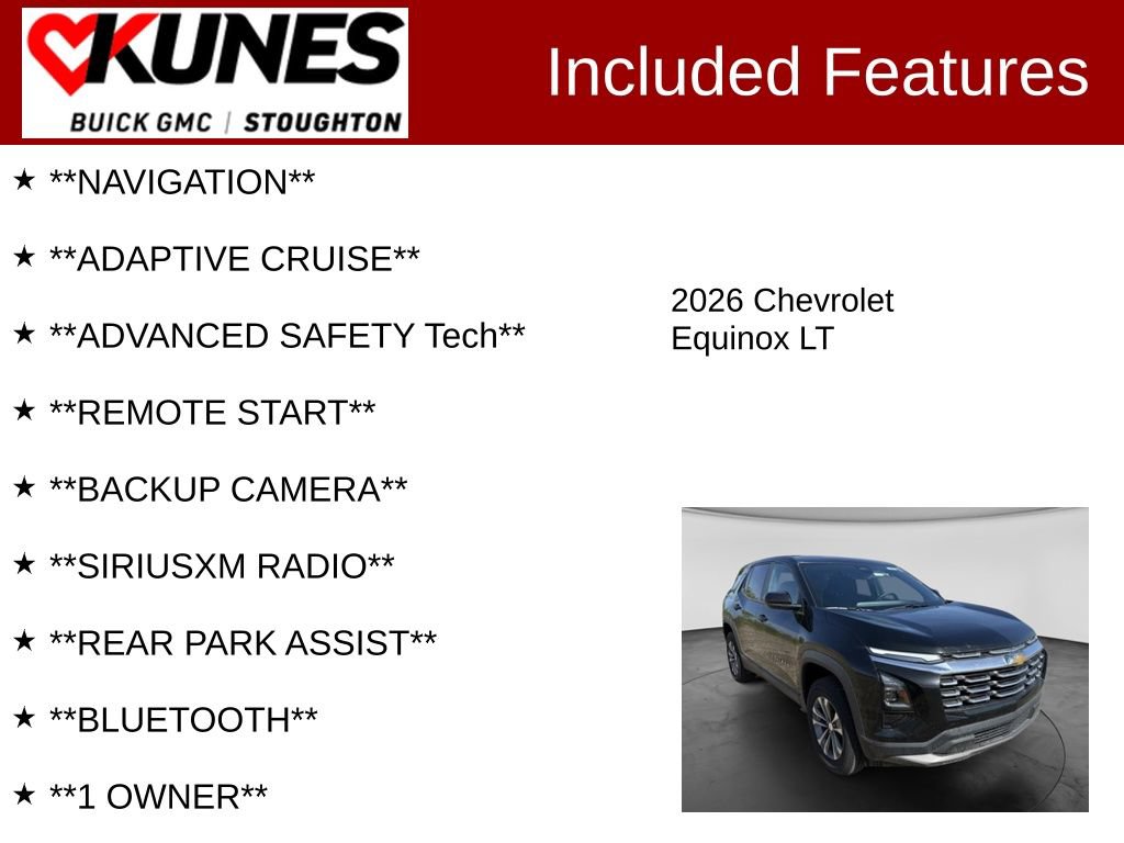Used 2026 Chevrolet Equinox LT FWD image 2