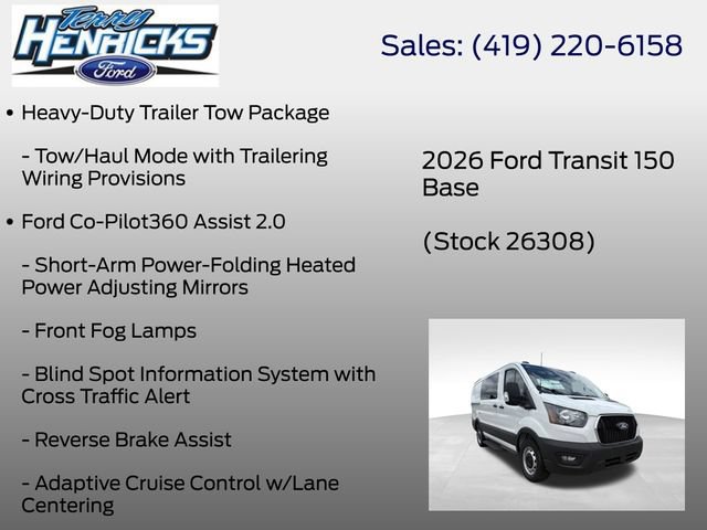 New 2026 Ford Transit 150 Low Roof RWD image 23