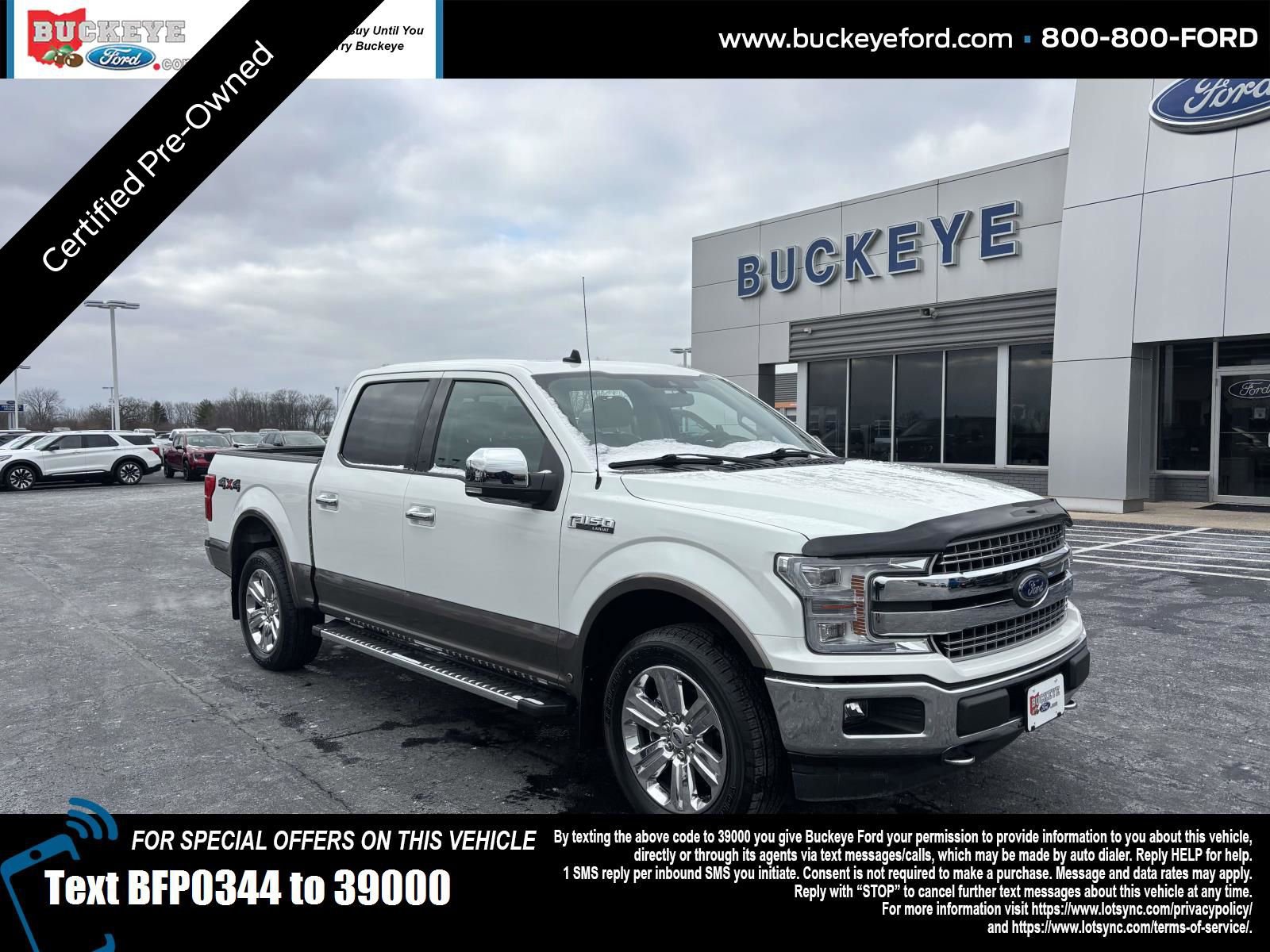 Certified 2020 Ford F150 Lariat w/ Equipment Group 502A Luxury image 1