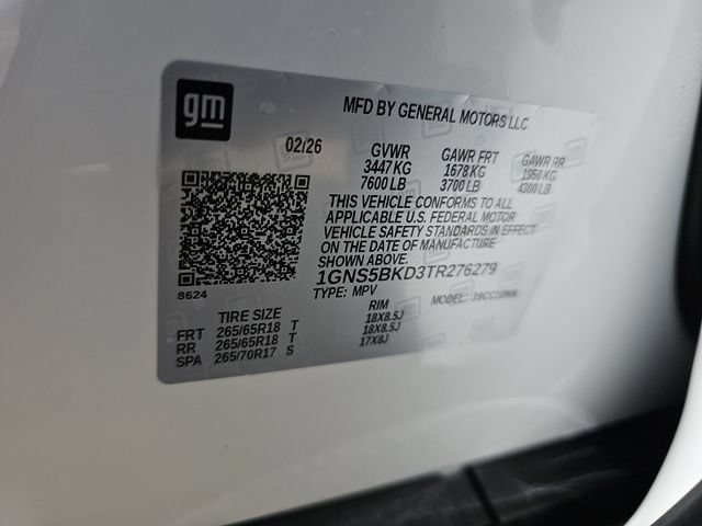 New 2026 Chevrolet Suburban LS w/ Max Trailering Package RWD image 34
