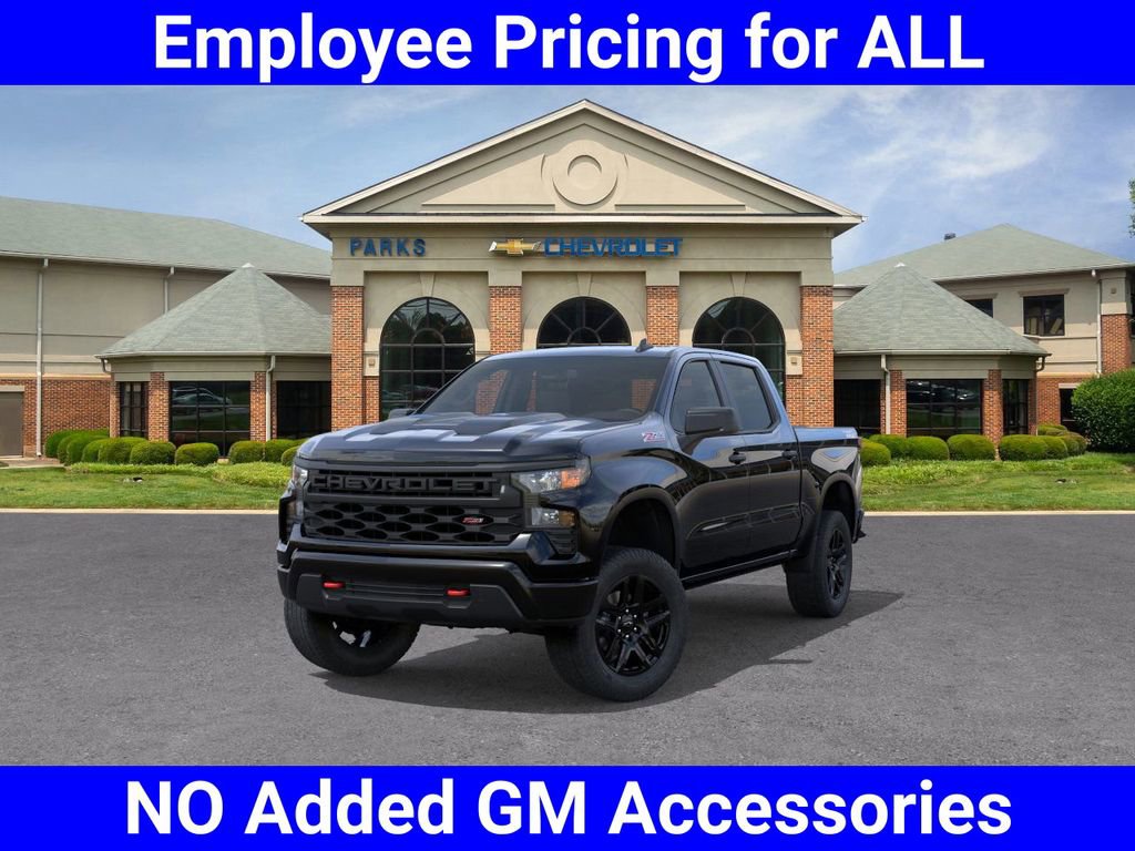 New 2026 Chevrolet Silverado 1500 Custom Trail Boss AWD/4WD image 1