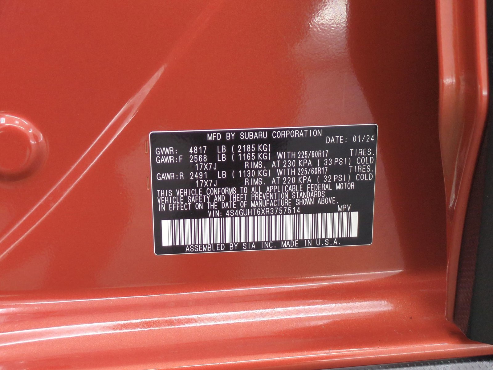 Used 2024 Subaru Crosstrek 2.5i Wilderness image 28